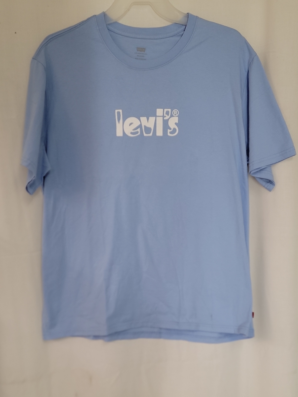Levi's Light Blue Short-Sleeve Logo Tee